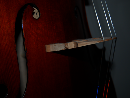 Cello close up foto