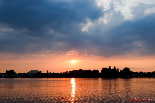 Gouden zonsondergang