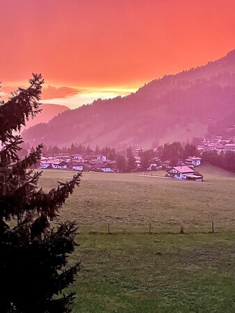 Waanzinnige Avondlucht in Tirol!