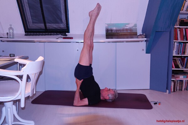 De ochtend begint ... op het matje.