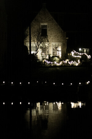 Huisje aan het water