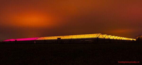 Het "Noorderlicht" van de glazen stad