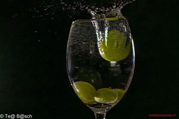 Druifjes wassen