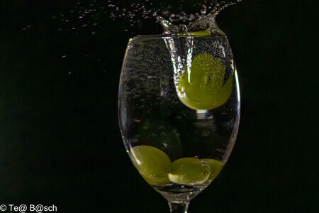 Druifjes wassen