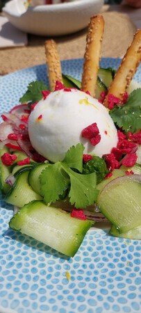 Gekleurde lunch!