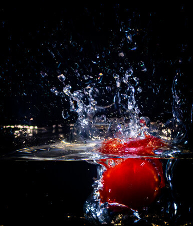 Splash tomaat