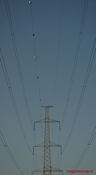 lijnen in de lucht