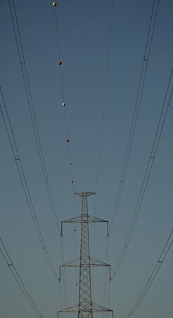 lijnen in de lucht