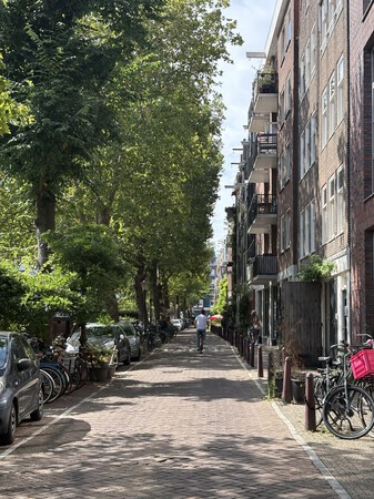 Volg de fietser