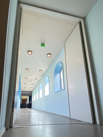 Blauw perspectief